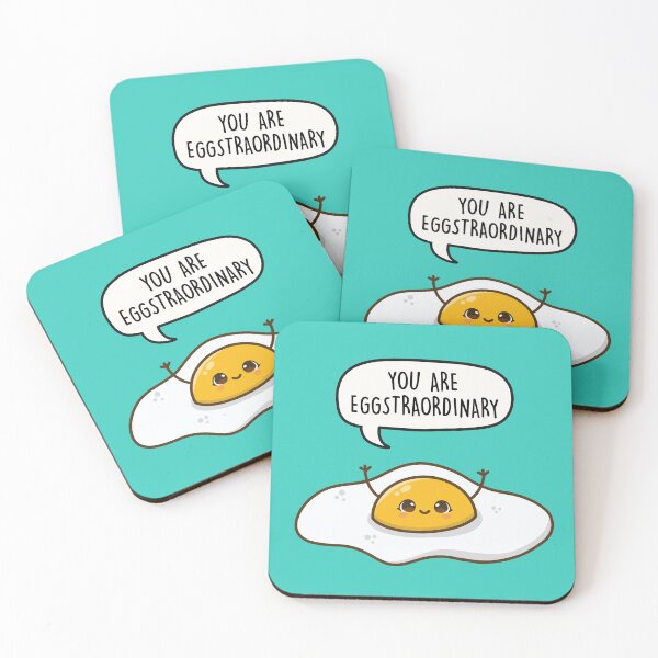 Item preview, You Are Eggstraordinary - Cute Egg Pun designed and sold by LEFDDesigns.