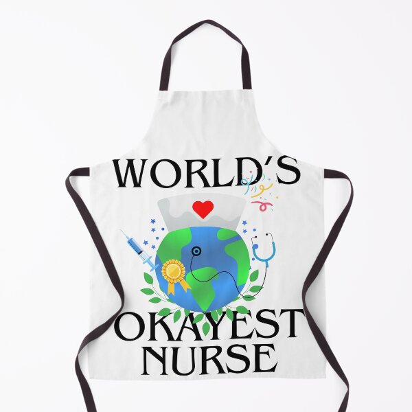 Item preview, World's Okayest Nurse designed and sold by iX-Physio.