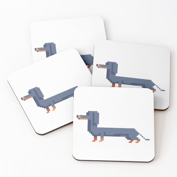 Item preview, Pixel Art Dachshund in Retro Gaming Style designed and sold by K1llexx.