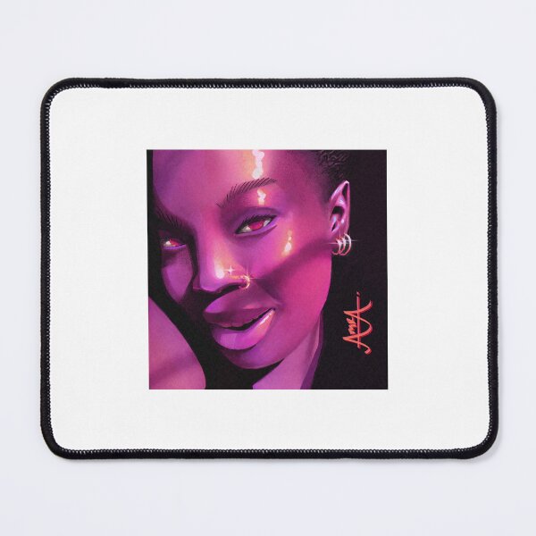 Item preview, purple beautiful woman and her enchanting eyes designed and sold by Tobiagbana.