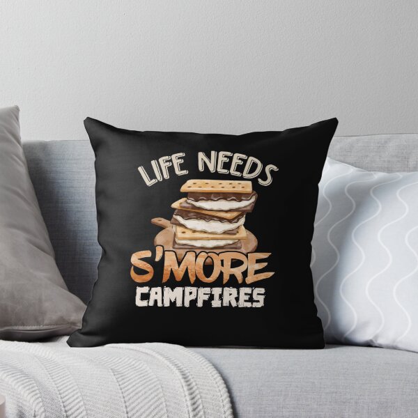 Item preview, Life Needs S'more Campfires Funny Food Dessert Lover designed and sold by Dressed For  Duty.