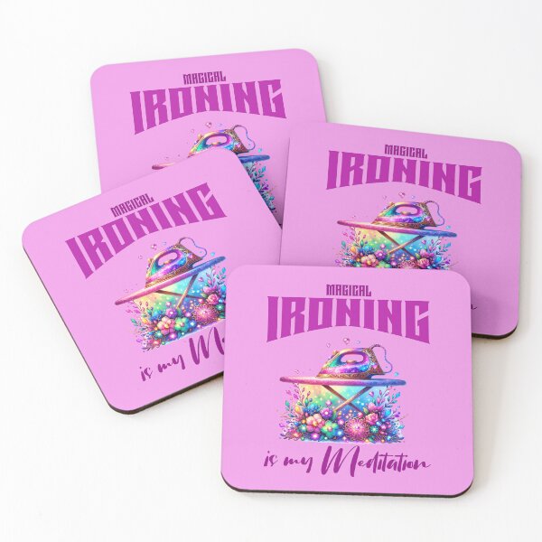 Item preview, Magical IRONING is my Meditation, Unique designed and sold by villacreativa.