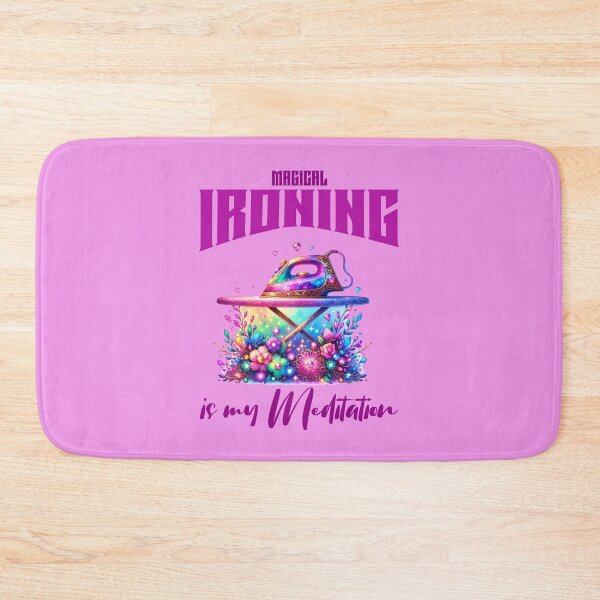 Item preview, Magical IRONING is my Meditation, Unique designed and sold by villacreativa.