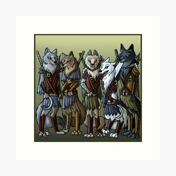 Item preview, The Wolfpack designed and sold by RedFire-Art.