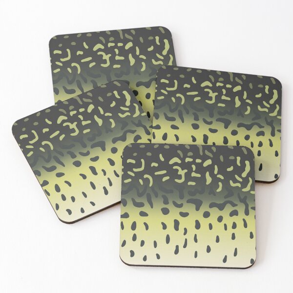 Item preview, Black Crappie Skin Pattern Fishing Design designed and sold by BikeVoucherJr.