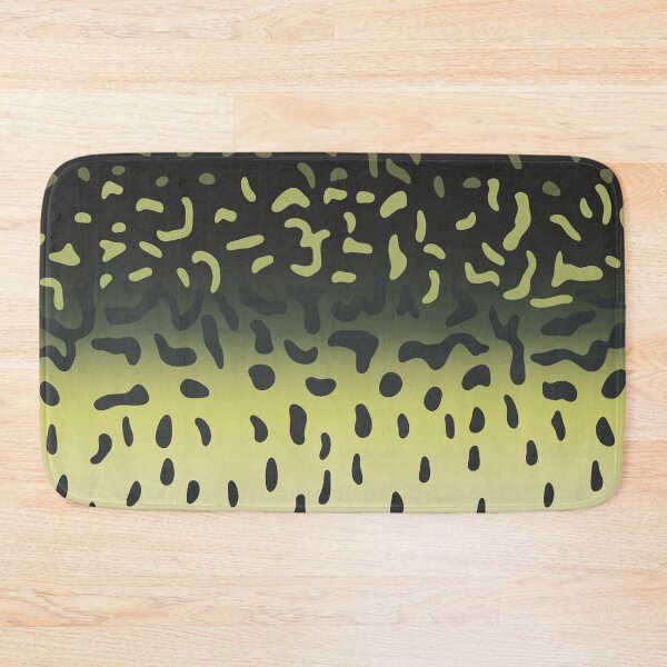 Item preview, Black Crappie Skin Pattern Fishing Design designed and sold by BikeVoucherJr.