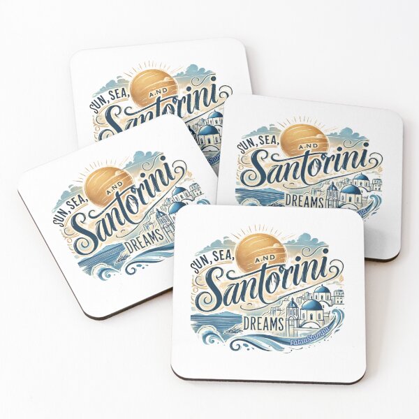 Item preview, Sun, Sea And Santorini Dreams designed and sold by FatsaStampa.