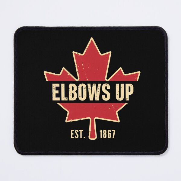 Item preview, Elbows Up Distressed Canadian Maple Leaf Vintage designed and sold by svarupa.