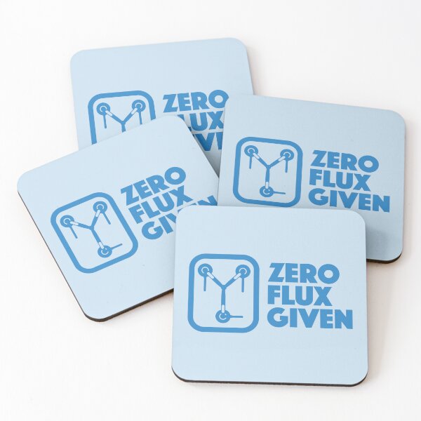 Item preview, Zero Flux Given – Blue designed and sold by Bastiano's Nerdiverse.