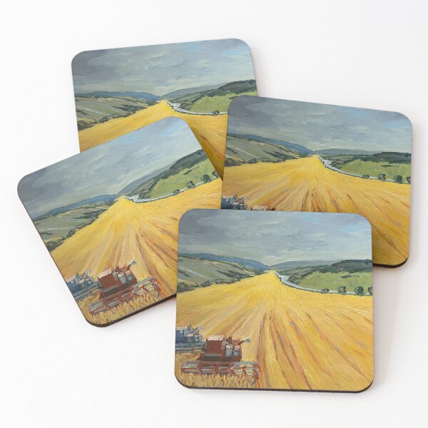 Item preview, Corn fields harvesting designed and sold by Lucoviz88.