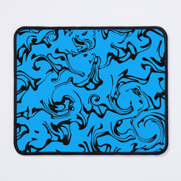 Item preview, Abstract Black & Blue Spring Fractal Brew 1 designed and sold by SXW Designs.