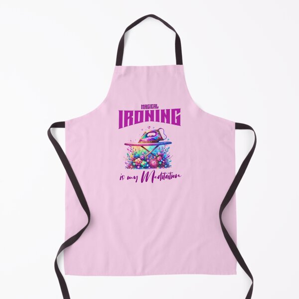 Item preview, Magical IRONING is my Meditation, Unique designed and sold by villacreativa.