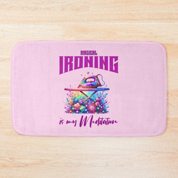 Item preview, Magical IRONING is my Meditation, Unique designed and sold by villacreativa.