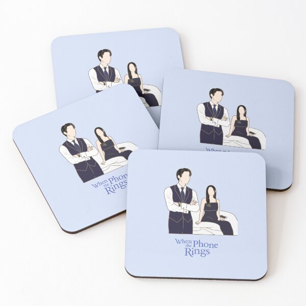 Item preview, When the Phone Rings Poster, Kdrama Fanart, Mystery Romance Gift designed and sold by bliss7shop.
