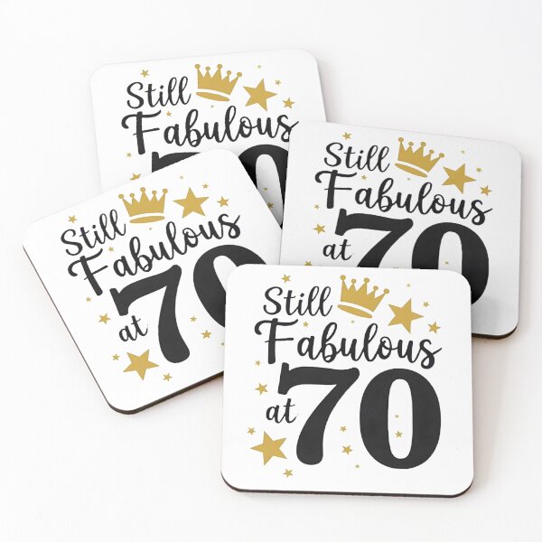 Item preview, Funny Birthday Design Still Fabulous at 70th designed and sold by aimene dahache.