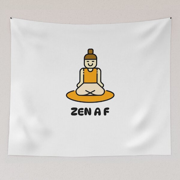 Item preview, Zen AF Meditating Vipasanna Meditation Spiritual designed and sold by GraTEEtude.