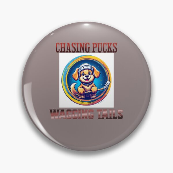 Item preview, Chasing Pucks, Wagging Tails designed and sold by EveCharmDesigns.