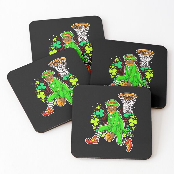 Item preview, African American Black Leprechaun Basketball St Patrick's Day designed and sold by Masonixem.