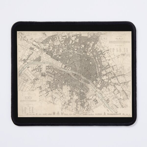 Item preview, Map Of Paris designed and sold by Angry Swan Designs.