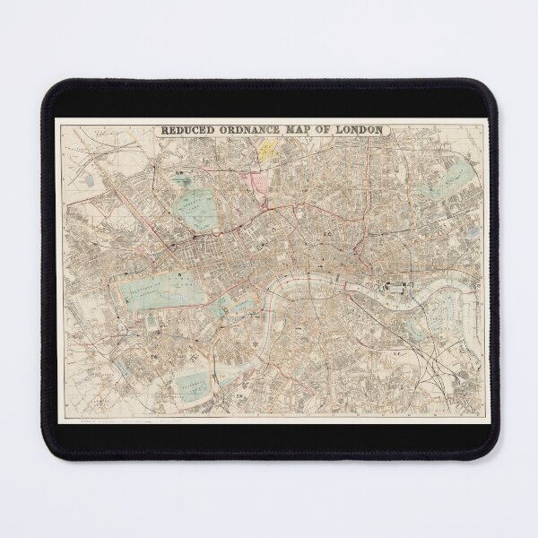 Item preview, Reduced Ordinance Map Of London designed and sold by Angry Swan Designs.