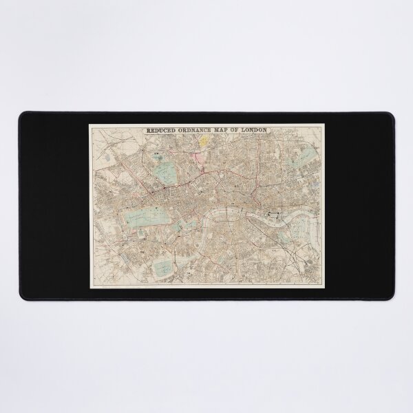Item preview, Reduced Ordinance Map Of London designed and sold by Angry Swan Designs.