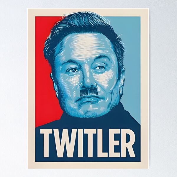 Artikel-Vorschau von Twitler - Anti Elon Musk, designt und verkauft von The Graceful Goods.
