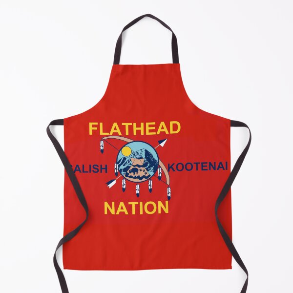 Item preview, Flag of Flathead Salish Kootenai Tribe Indian Reservation USA designed and sold by Beluga Cat.