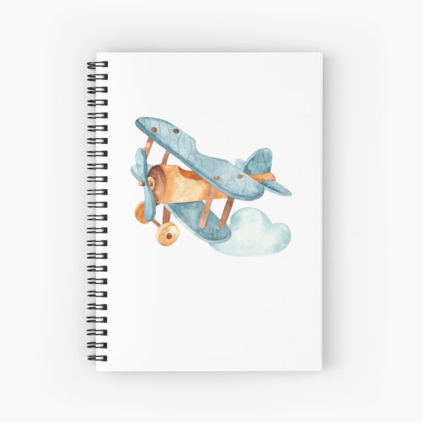 Item preview, Vintage Wooden Toy Airplane Watercolor Art designed and sold by JoelFox165.