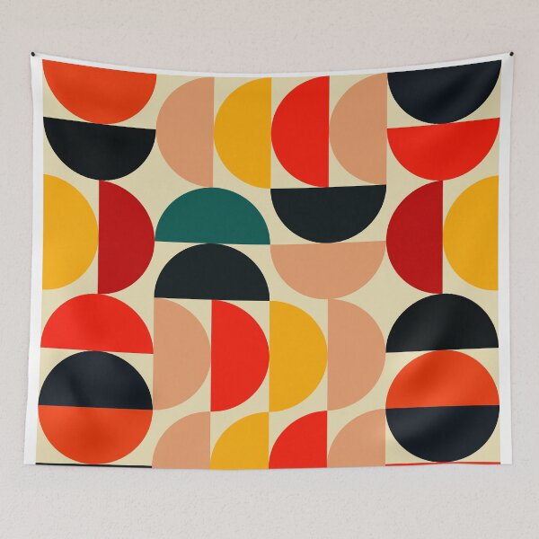 Item preview, Modern Abstract Mid Century 8 designed and sold by dreamprint.