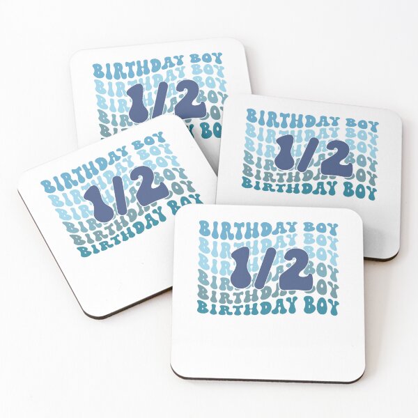 Item preview, Half Birthday Boy Fun Celebration Design designed and sold by JoelFox165.