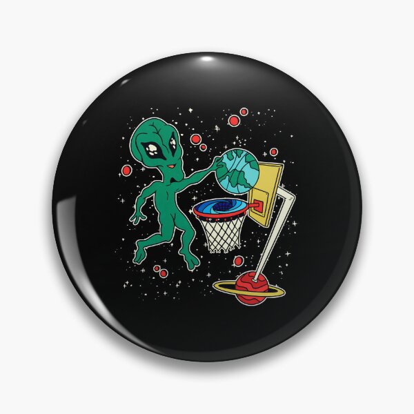 Item preview, Alien Playing Space Basketball designed and sold by Masonixem.