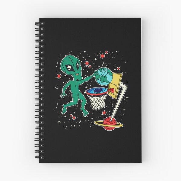 Item preview, Alien Playing Space Basketball designed and sold by Masonixem.