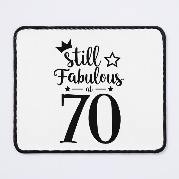 Item preview, Funny 70th Birthday Quote designed and sold by aimene dahache.