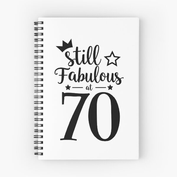 Item preview, Funny 70th Birthday Quote designed and sold by aimene dahache.