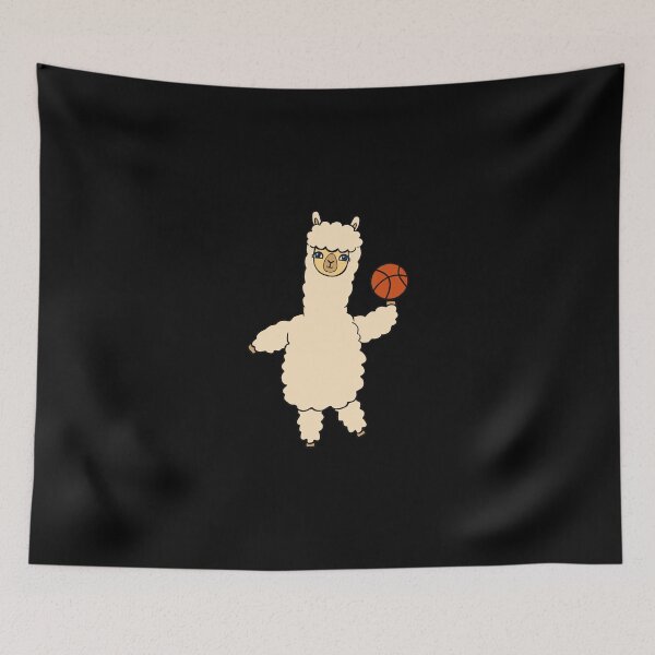 Item preview, Alpaca With Basketball designed and sold by Masonixem.