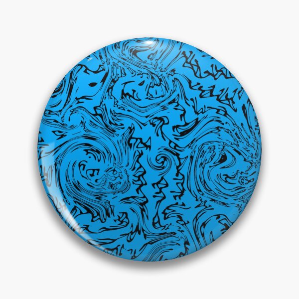 Item preview, Abstract Black & Blue Spring Fractal Brew 8 designed and sold by SXW Designs.