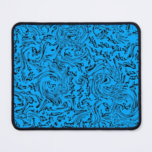 Item preview, Abstract Black & Blue Spring Fractal Brew 8 designed and sold by SXW Designs.