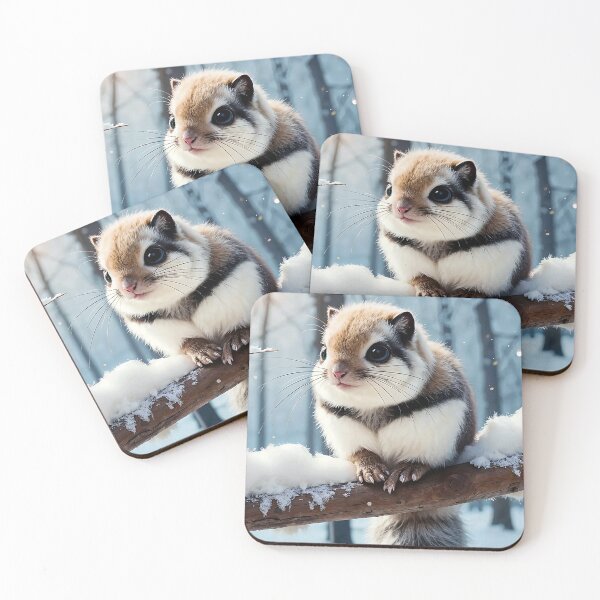 Item preview, Ezo-momonga Pteromys volans orii subspecies of the Siberian flying squirrel endemic to Hokkaido designed and sold by nekoze1225.