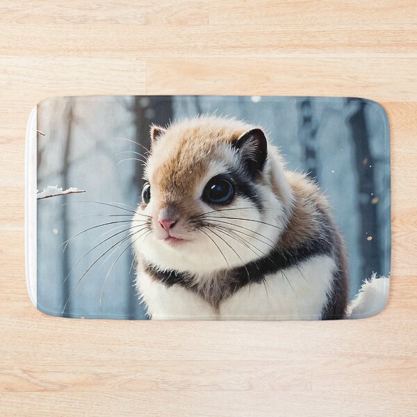 Item preview, Ezo-momonga Pteromys volans orii subspecies of the Siberian flying squirrel endemic to Hokkaido designed and sold by nekoze1225.