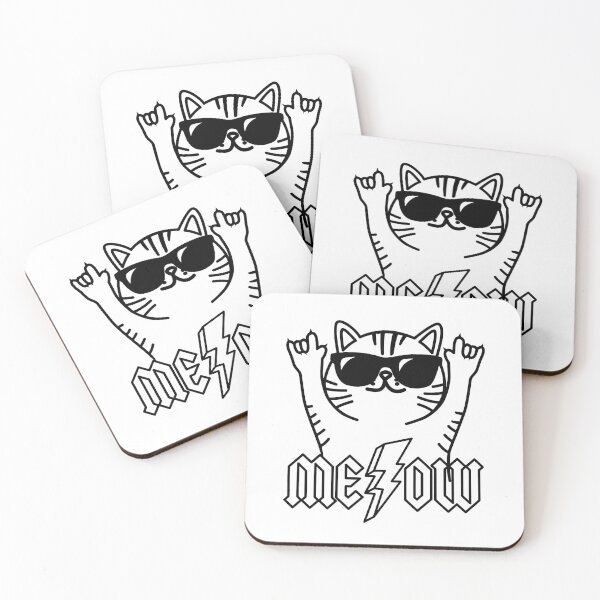 Item preview, Rock On Meow Cool Cat Lovers Music designed and sold by JoelFox165.