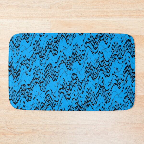 Item preview, Abstract Black & Blue Spring Fractal Brew 10 designed and sold by SXW Designs.