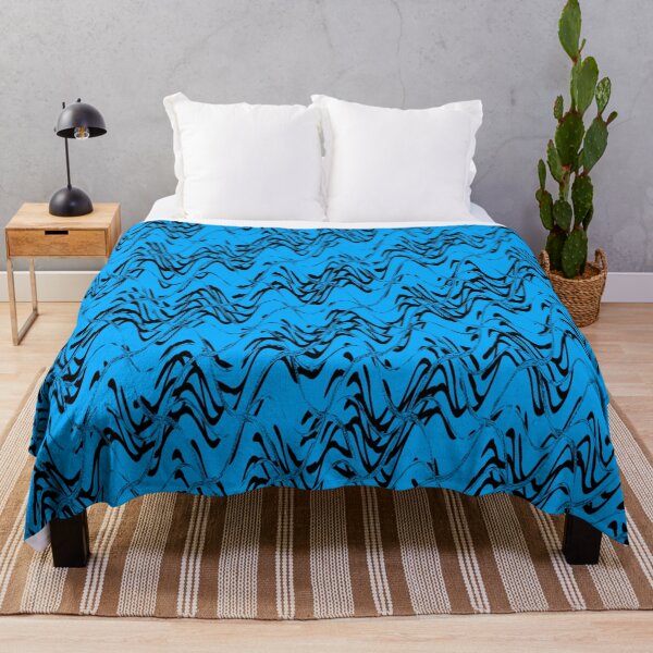 Item preview, Abstract Black & Blue Spring Fractal Brew 10 designed and sold by SXW Designs.