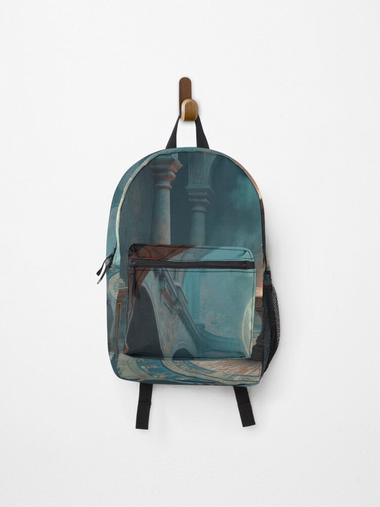 Thumbnail 1 of 3, Backpack, Hallucination Machine designed and sold by HabitableMoons.