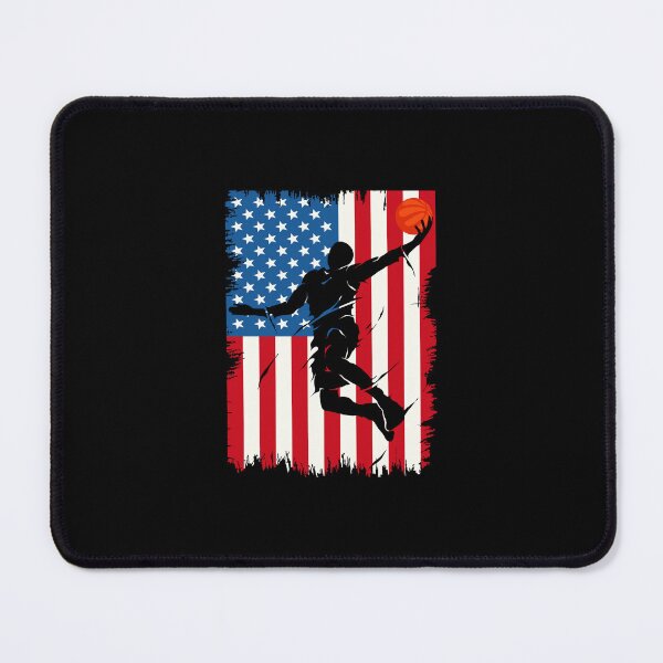 Item preview, American Basketball Usa Distressed Flag Patriotic designed and sold by Masonixem.