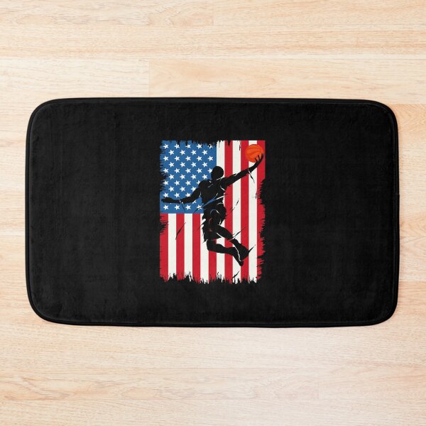 Item preview, American Basketball Usa Distressed Flag Patriotic designed and sold by Masonixem.