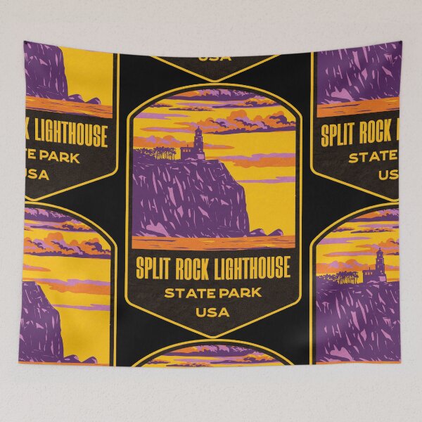 Item preview, Split Rock Lighthouse State Park designed and sold by JordanHolmes.