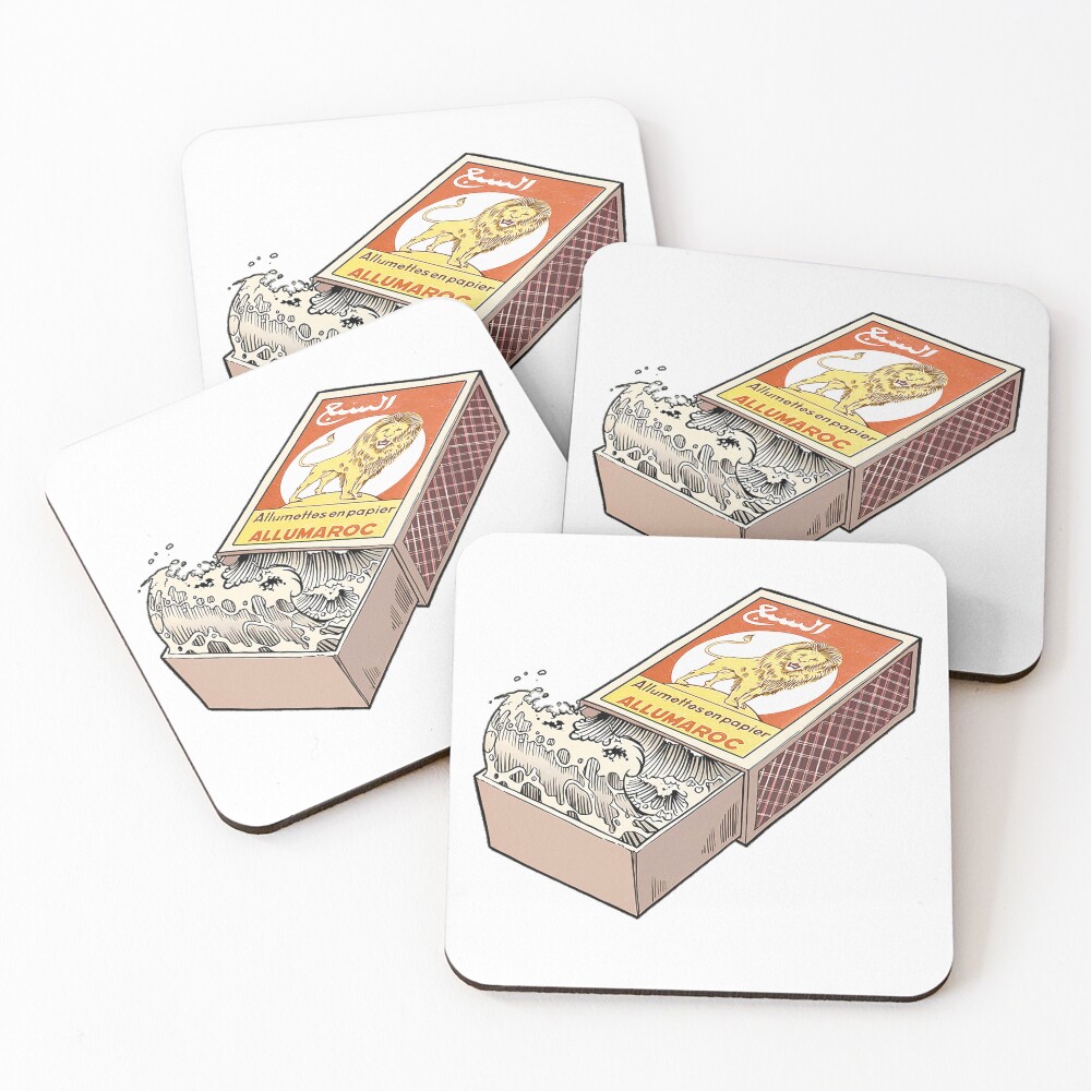 Item preview, Coasters (Set of 4) designed and sold by Demirake.