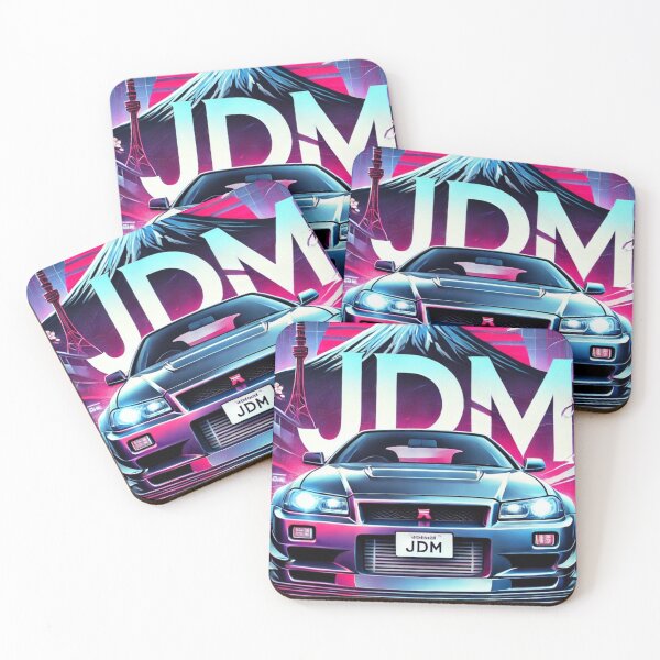 Artikelvorschau, JDM Skyline – Neon-Japan-Ästhetik entworfen und verkauft von Melkys Concepts .