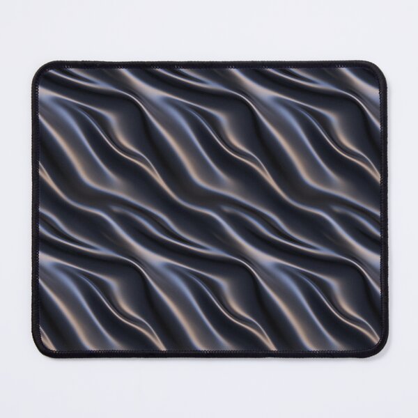 Item preview, Dark Wavy Metallic Texture designed and sold by patternicco.