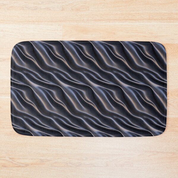 Item preview, Dark Wavy Metallic Texture designed and sold by patternicco.